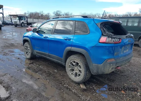 2020 Jeep Cherokee Trailhawk 4X4 z USA, uszkodzony, nr VIN 1C4PJMBN4LD642312